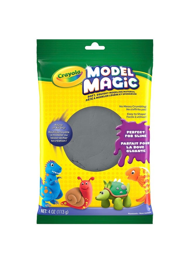 Crayola Model Magic In Gray Modeling Clay Alternative 4Oz - Image 4