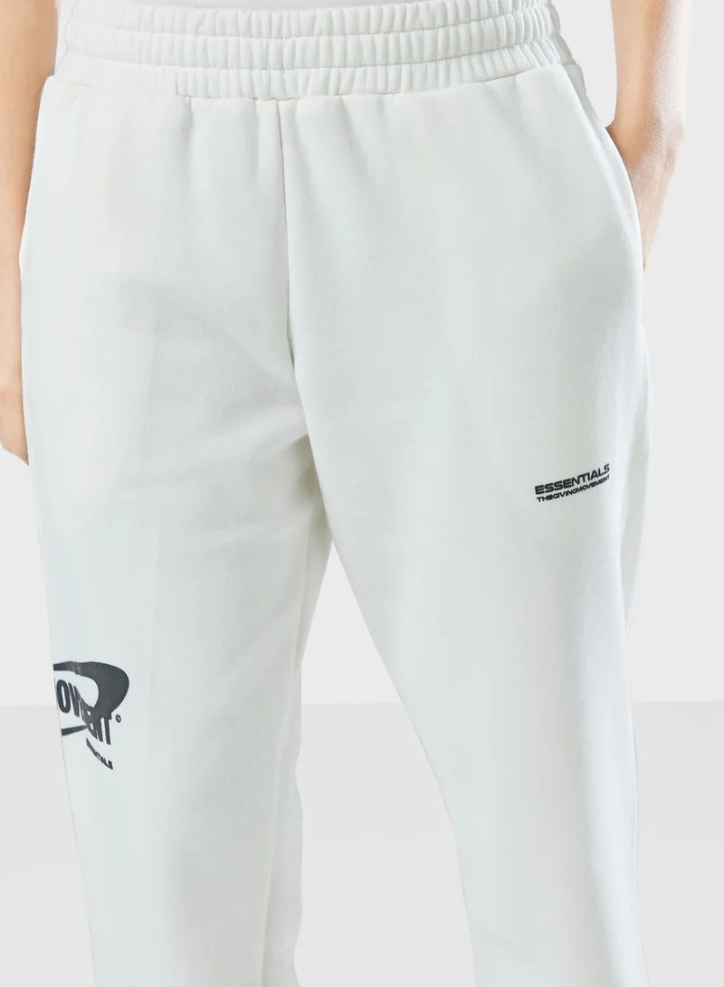 The Giving Movement Space Printed Joggers