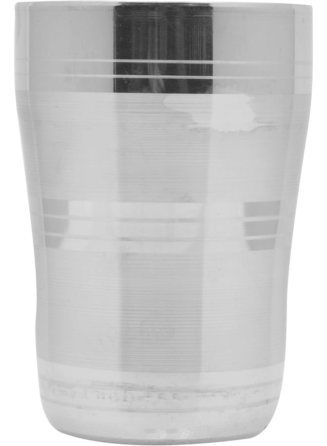 S-TOP Stainless Steel Glass Fresca, Silver, 9 Cm, STGF01, Mocktail & Water Glass - Image 1