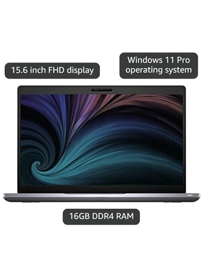15 Inch Laptop PC Intel Core i5 16GB RAM 256GB NVMe SSD Windows 11 Pro Silver Renewed - Image 4