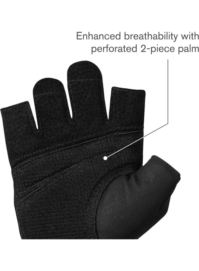 Harbinger Harb Premium Training Gloves for Boxing and MMA, Lightweight and Durable Design,Color: Black - Image 4