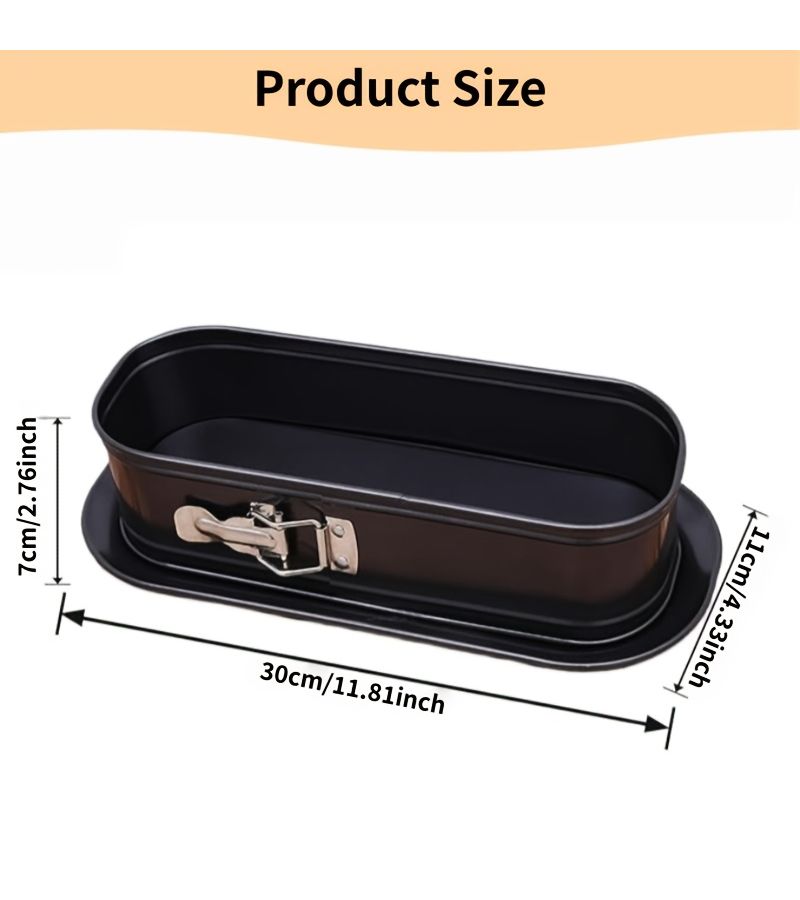 Nonstick Springform Cake Pan 11.81 Inch Leakproof Removable Base - Image 2