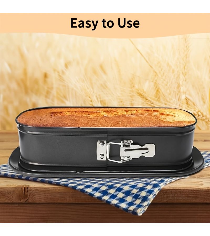 Nonstick Springform Cake Pan 11.81 Inch Leakproof Removable Base - Image 4