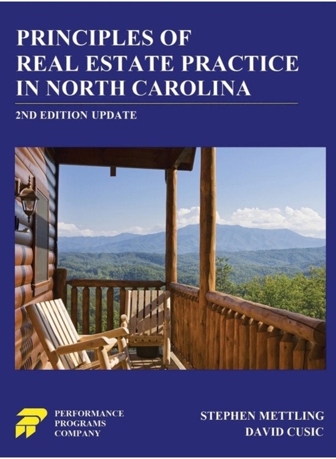 Principles of Real Estate Practice in North Carolina 2nd Edition - Hardback