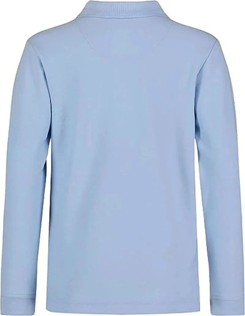تيزجيلسين Unisex Children's Long Sleeve Polo Neck Sweatshirt School Uniform
