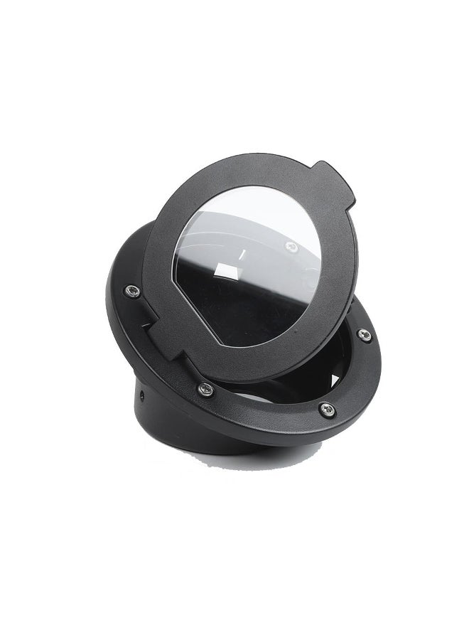Generic Aluminum Alloy ABS Gas Fuel Oil Tank Cap Cover for Jeep Wrangler TJ 1997-2006  - Image 4