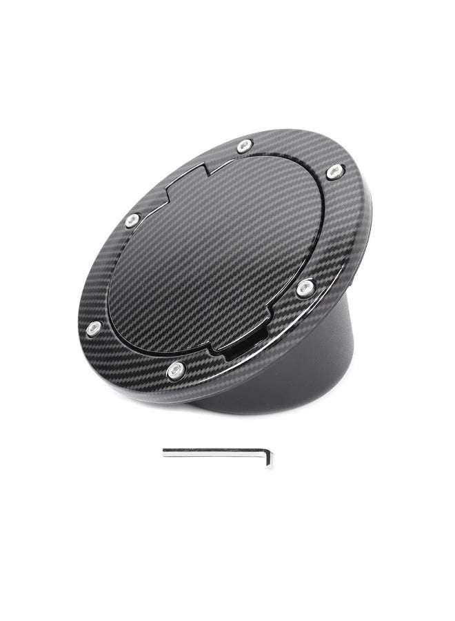 Generic Aluminum Alloy ABS Gas Fuel Oil Tank Cap Cover for Jeep Wrangler TJ 1997-2006  - Image 2