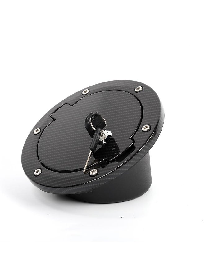 Generic Aluminum Alloy ABS Gas Fuel Oil Tank Cap Cover for Jeep Wrangler TJ 1997-2006  - Image 3