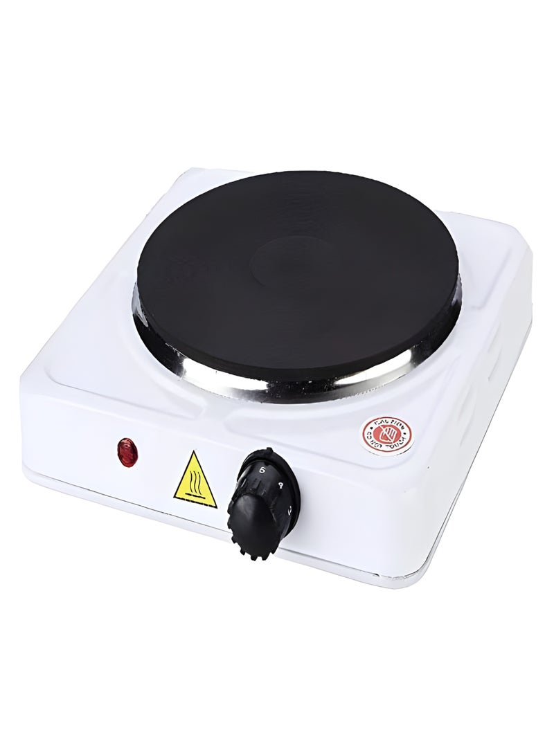 Hot Plate Electric Cooking Single Burner JX-1010A - 1000W Portable Electric Stove with 5 Heat Settings & Indicator Light - Compact Design for Office, Travel, & Dorm Use. - Image 2