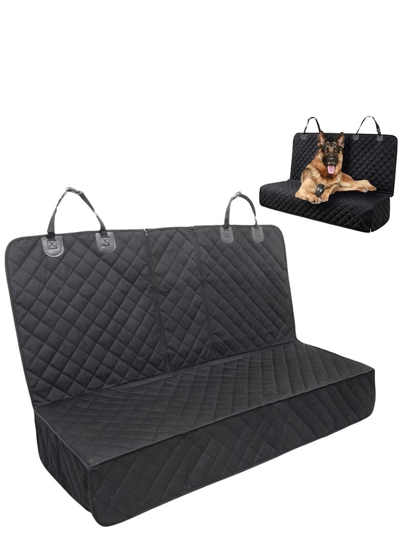 TRASSLE Dog Seat Cover, Waterproof, Heavy-Duty and Nonslip Pet Car Seat Cover for any car and Dogs with Universal Size Fits, Durable Soft Pet Back Seat Covers for Cars Trucks & SUVs  - Image 1