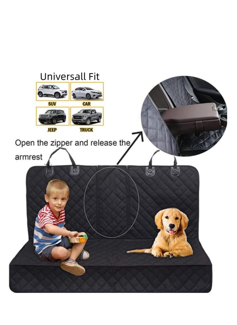 TRASSLE Dog Seat Cover, Waterproof, Heavy-Duty and Nonslip Pet Car Seat Cover for any car and Dogs with Universal Size Fits, Durable Soft Pet Back Seat Covers for Cars Trucks & SUVs  - Image 3