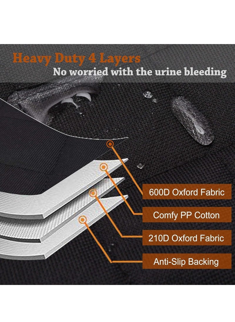 TRASSLE Dog Seat Cover, Waterproof, Heavy-Duty and Nonslip Pet Car Seat Cover for any car and Dogs with Universal Size Fits, Durable Soft Pet Back Seat Covers for Cars Trucks & SUVs  - Image 4