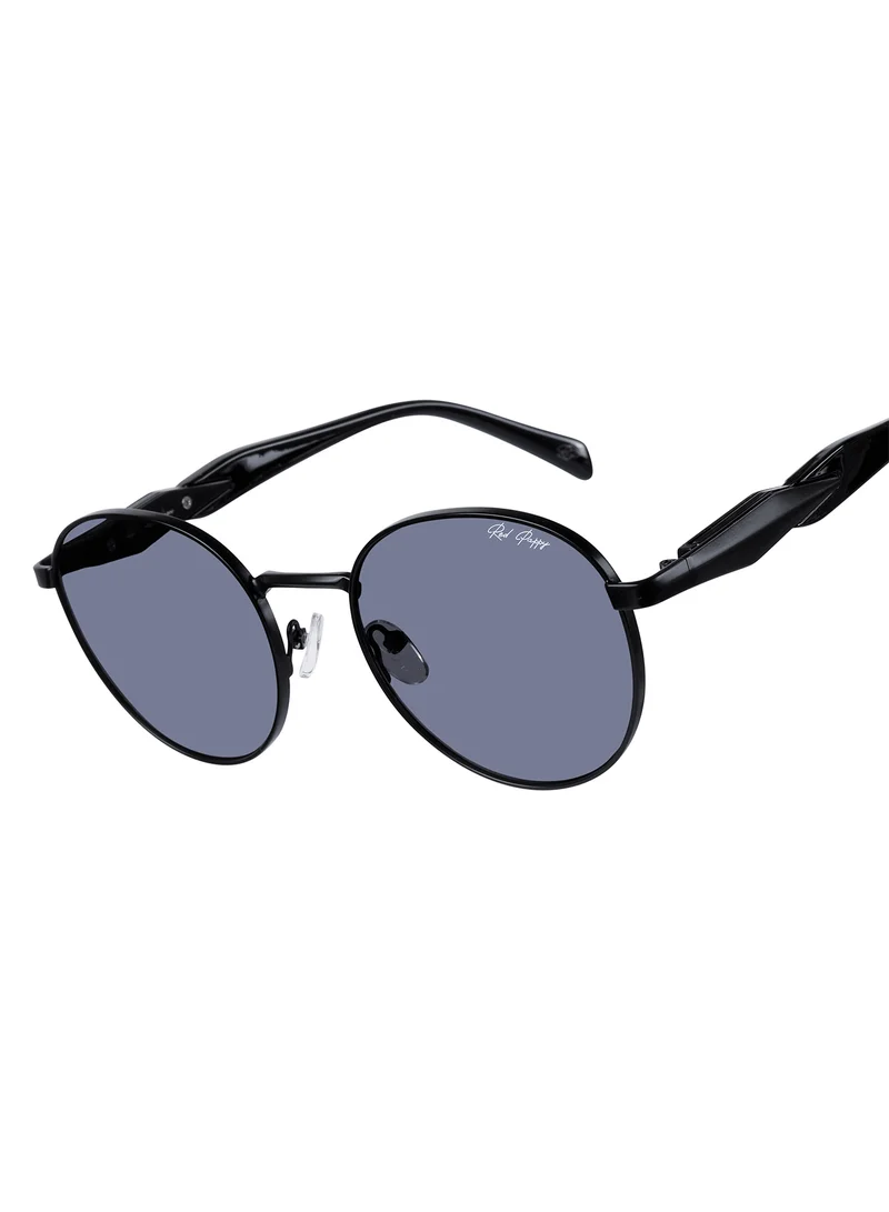 Woggles Zenon Black Round Sunglasses