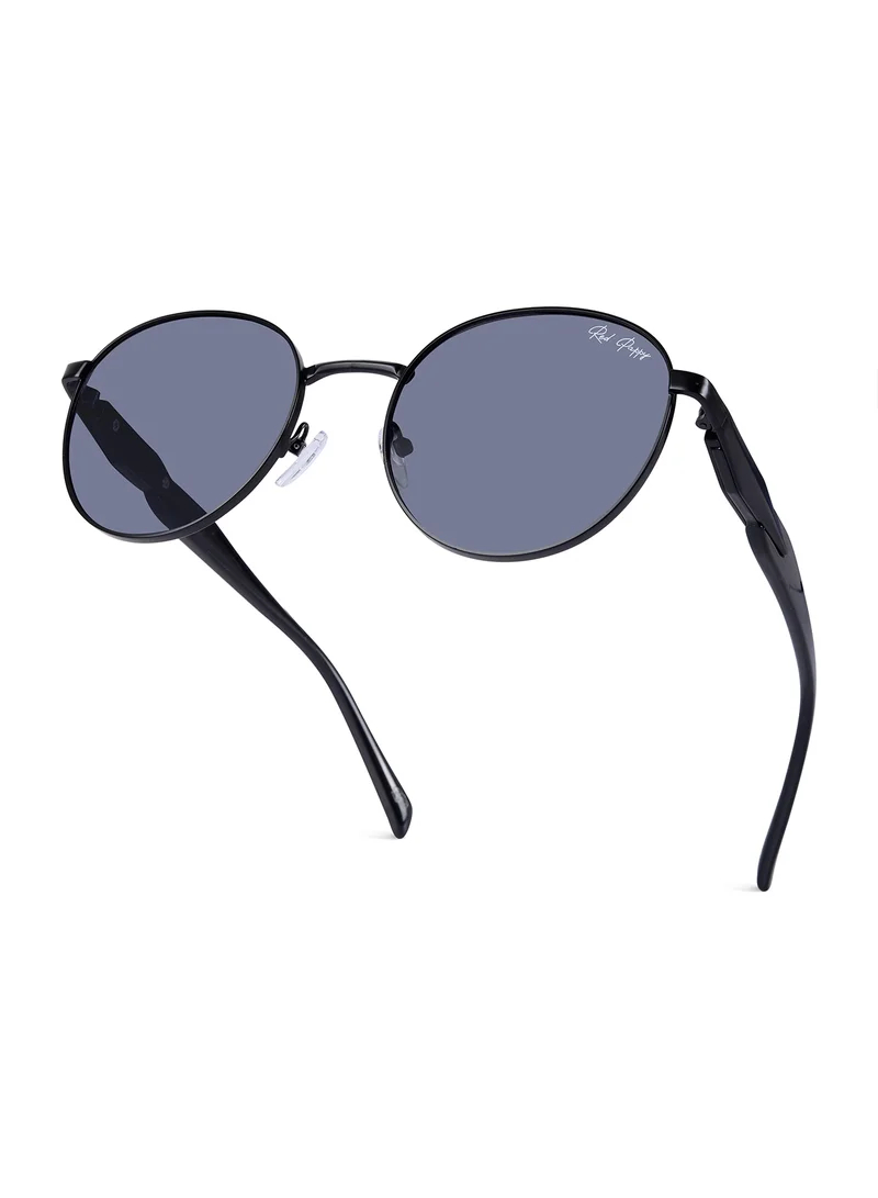 Woggles Zenon Black Round Sunglasses