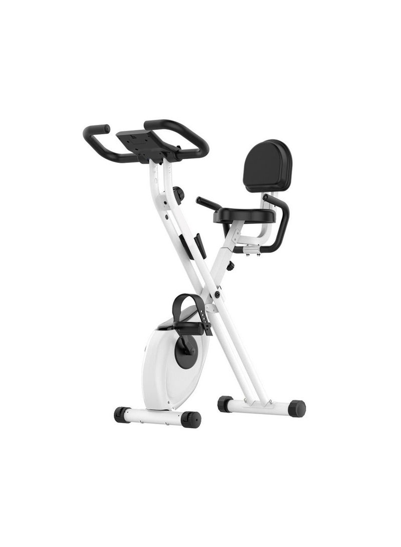 Generic Magnetic Folding Fixed Exercise Bike Suitable for Indoor Exercise Bike Aerobic Exercise and Fitness Equipment Indoor Pedal Bicycle - Image 1