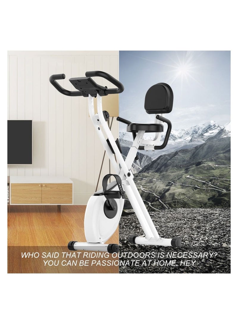 Generic Magnetic Folding Fixed Exercise Bike Suitable for Indoor Exercise Bike Aerobic Exercise and Fitness Equipment Indoor Pedal Bicycle - Image 3