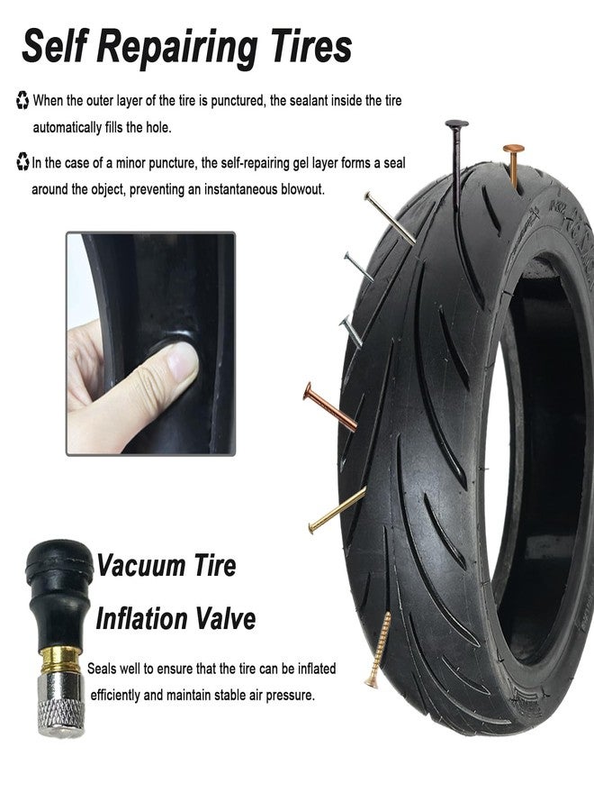 HXYCNNA 1 Pack 9.5x2.50 Scooter Tires, 9.5 Inch Tubeless Tire, - Image 2