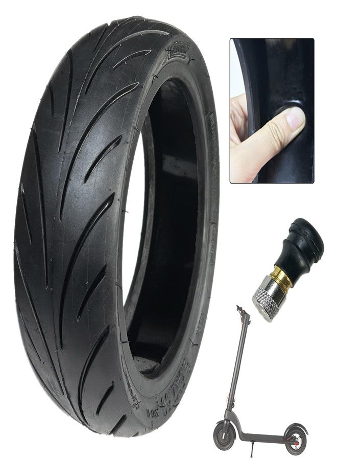 HXYCNNA 1 Pack 9.5x2.50 Scooter Tires, 9.5 Inch Tubeless Tire, - Image 1