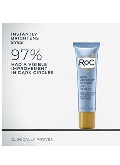 RoC RoC Multi Correxion 5 in 1 Anti-Aging Eye Cream for Puffiness, Under Eye Bags & Dark Circles, Skin Care Treatment with Shea Butter, (.5 oz) with Night Cream Packette (Packaging May Vary)  - Image 3