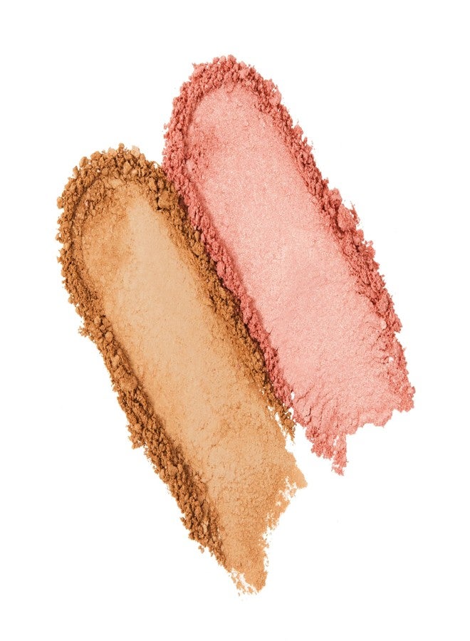 Le Metier De Beaute MĒTIER Blush Bronzer Duo for a Radiant, Sun-Kissed Glow, Magnetic Compact (Traviata) - Image 4