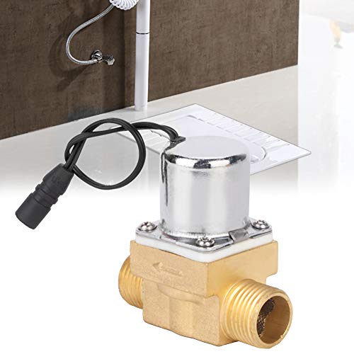 JADPES Urinal Flush Valve, Inductive Solenoid Valve 6V Solenoid Valve Maintenance Accessory Normally Closed Water Electric Solenoid Valve for Bathroom Urinal Sensor - Image 2
