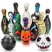 AORZIT Halloween Games Bowling Set for Kids Party Supplies Pins and Balls for Family Indoor Outdoor Games Party Favors - Image 3