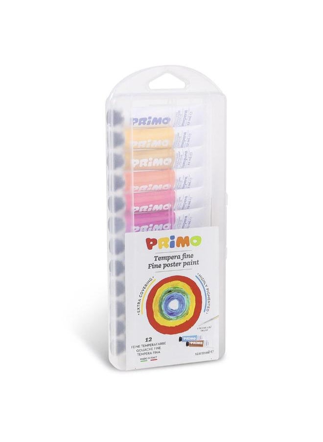 PRIMO Pack Of 12 Gouache Color Set  - Image 1