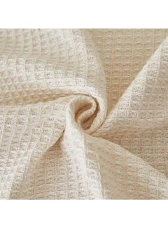 KCDMBUE Reversible Sofa Throw Blanket, Soft & Warm Solid Color Blanket for Couch, Thick Plush Throw for Living Room and Bedroom(White)  - Image 5