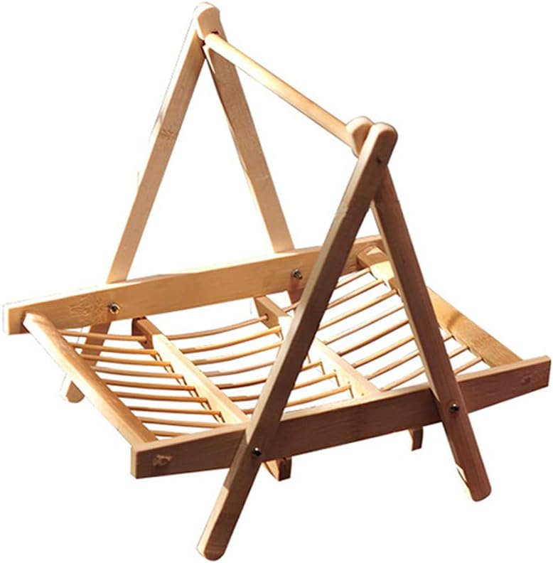Zzooi Creative Bamboo Frame Sushi Sashimi Serving Hanging Plate  Sushi Sashimi Hanging Bamboo Tray - Image 2