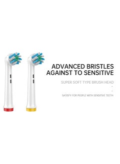 Generic Oral-B Electric Toothbrush Head 4-Piece Ultra Fine Hair Soft Type  - Image 2