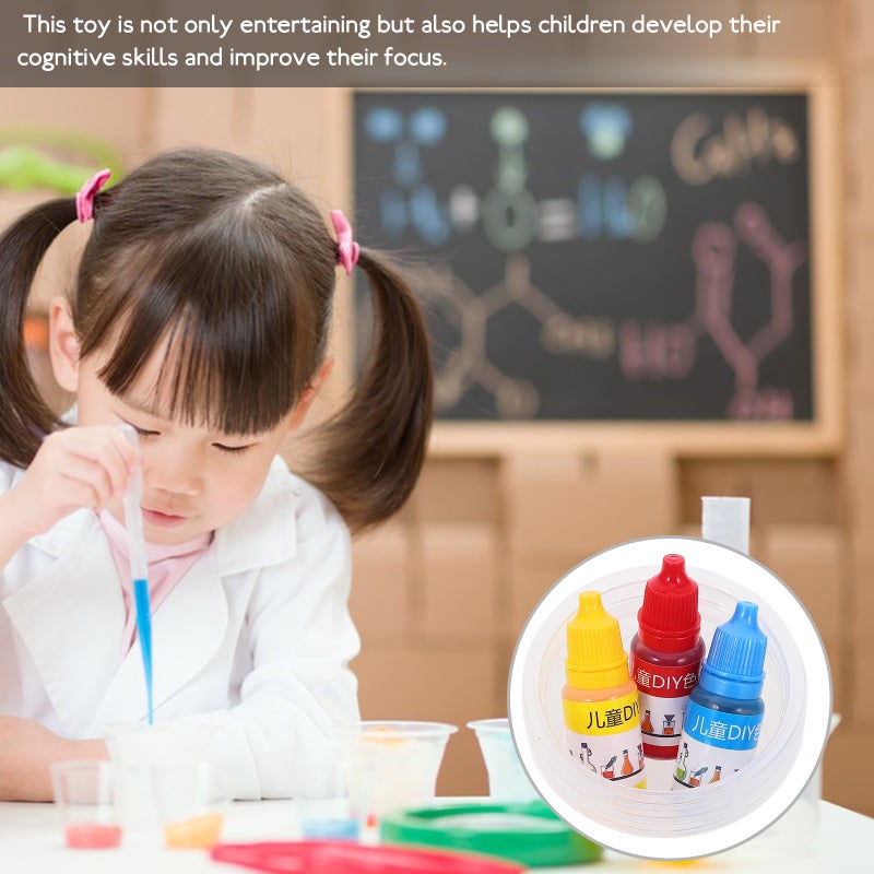 1 Set Kids Sensory Playset Science Diy Project Kit Transferring Effect Making Kit - Image 5