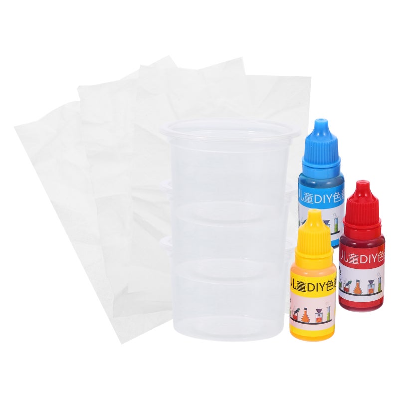 1 Set Kids Sensory Playset Science Diy Project Kit Transferring Effect Making Kit - Image 1