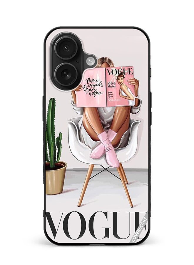 COVERSCART Protective Case Cover For Apple iPhone 16 Plus Vogue Art Design Multicolour