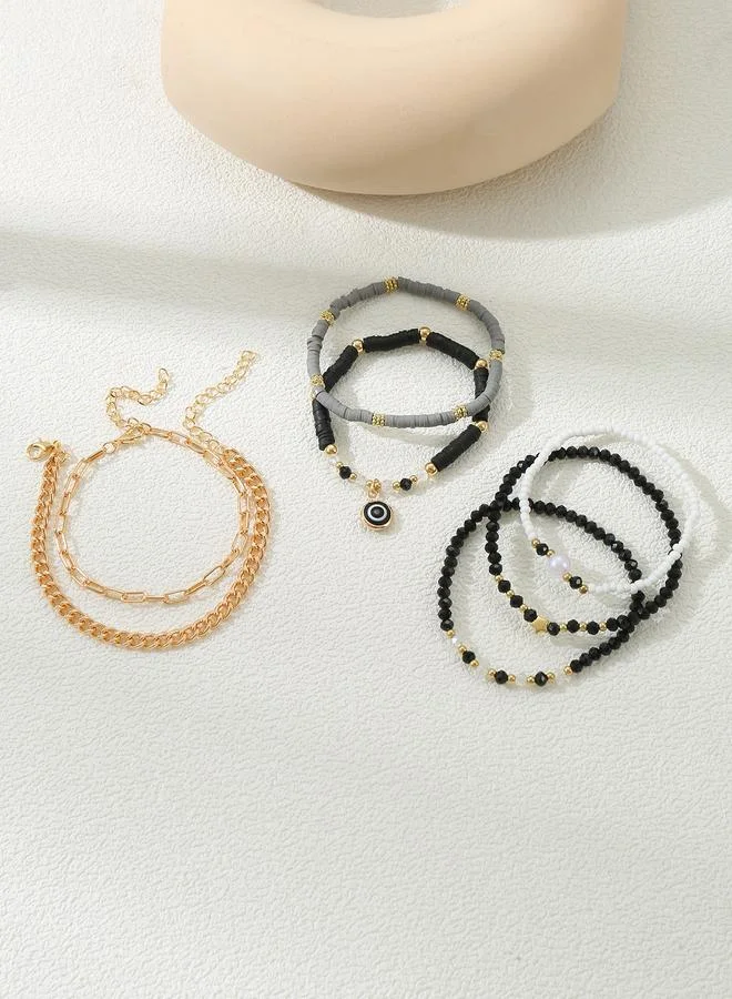 تايك تو Pack of 7 - Beaded Bracelet