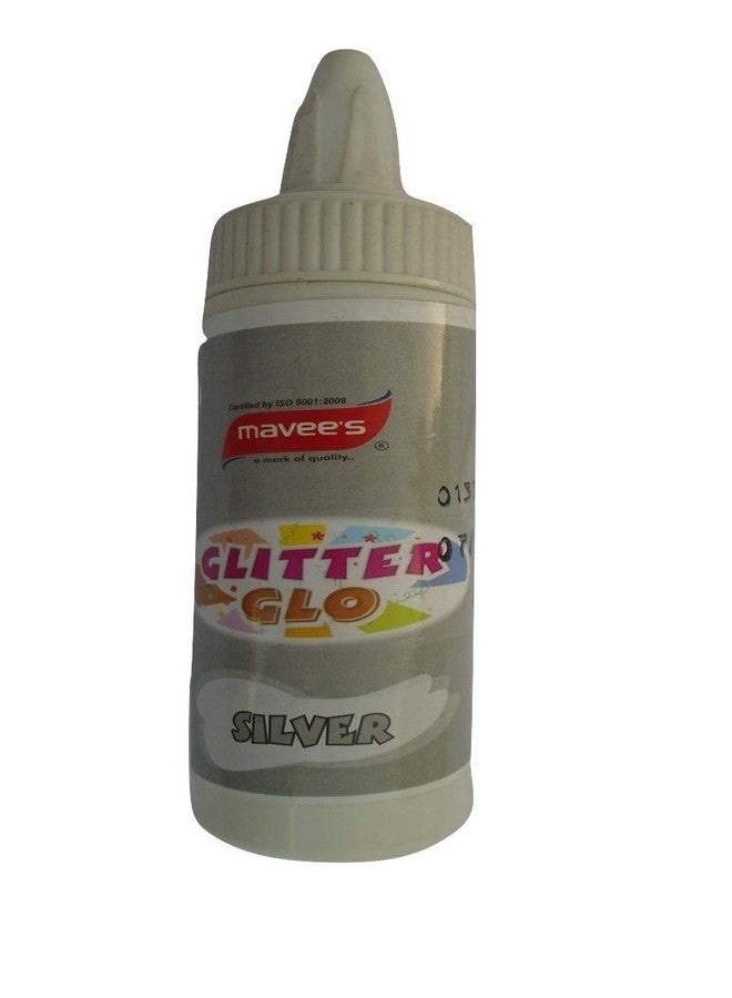 Choco Decor Glitter Glo silvar (Color Spray) for Cake Decoration (silvar) - Image 1