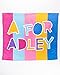A FOR ADLEY A FOR ADLEY Merch, Comfy Cozy Blanket with Giant Adley Signature Logo  - Image 2