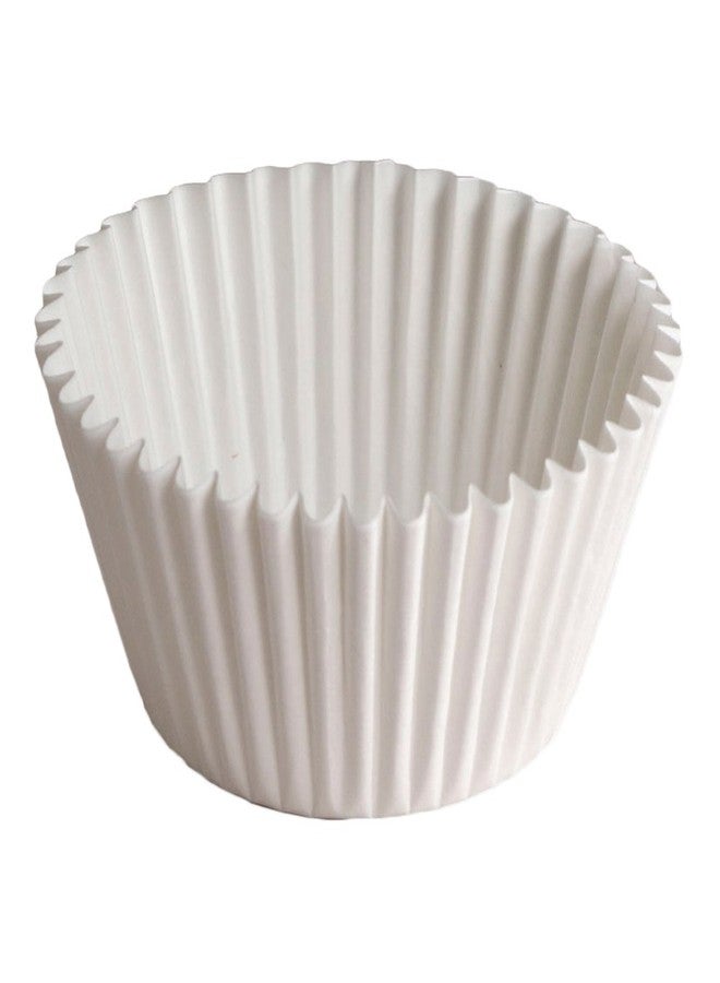Hoffmaster BL200-4-1/2SP Fluted Bake Cup, 2-Ounce Capacity, 4-1/2" Diameter x 1-1/4" Height, White (4 Packs of 500)