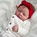 Zero Pam Lifelike Reborn Baby Dolls Silicone Full Body20 in Realistic Baby Doll Sleeping Vinyl Babys Dolls Rooted HairReal Life Babys Newborn Babies Doll That Look Real with Accessories - Image 4