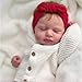 Zero Pam Lifelike Reborn Baby Dolls Silicone Full Body20 in Realistic Baby Doll Sleeping Vinyl Babys Dolls Rooted HairReal Life Babys Newborn Babies Doll That Look Real with Accessories - Image 2