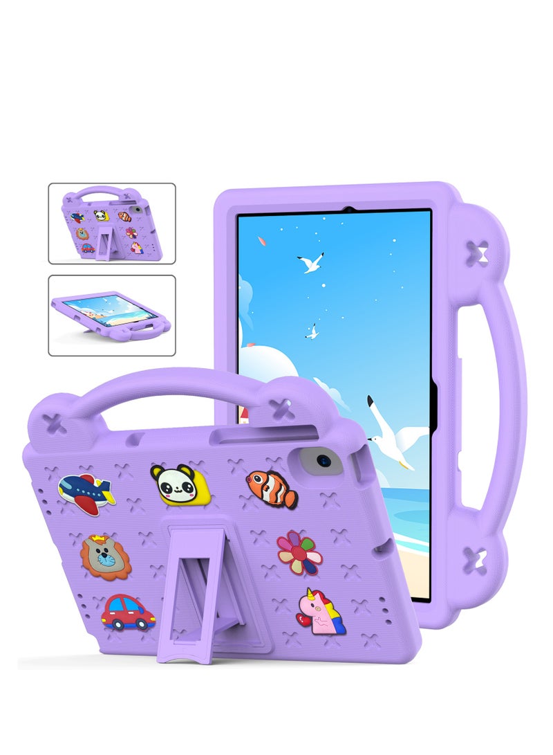 Child Protection Case for Lenovo Tab M10 Plus(2022), Heavy Duty EVA Foam Shockproof Case Child Protection Case with Stand - Image 1