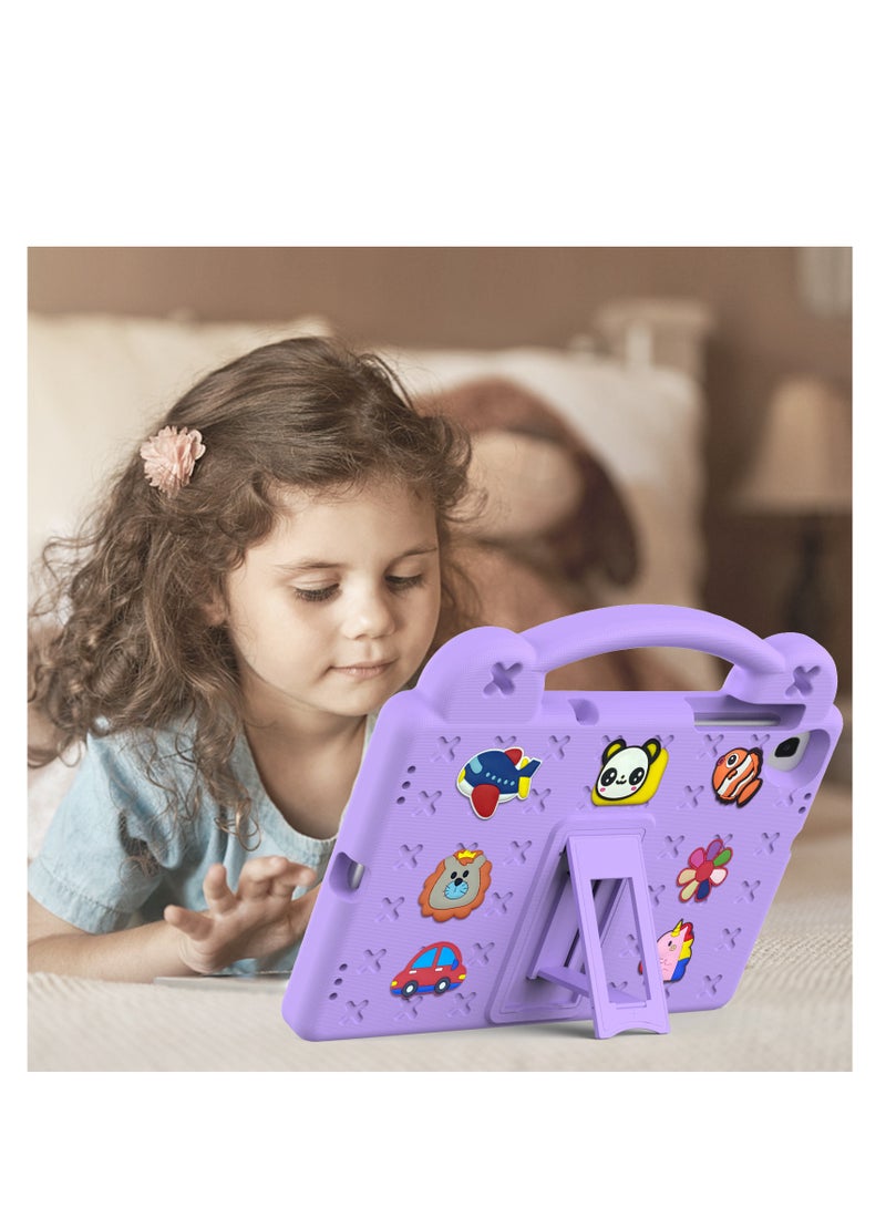 Child Protection Case for Lenovo Tab M10 Plus(2022), Heavy Duty EVA Foam Shockproof Case Child Protection Case with Stand - Image 5