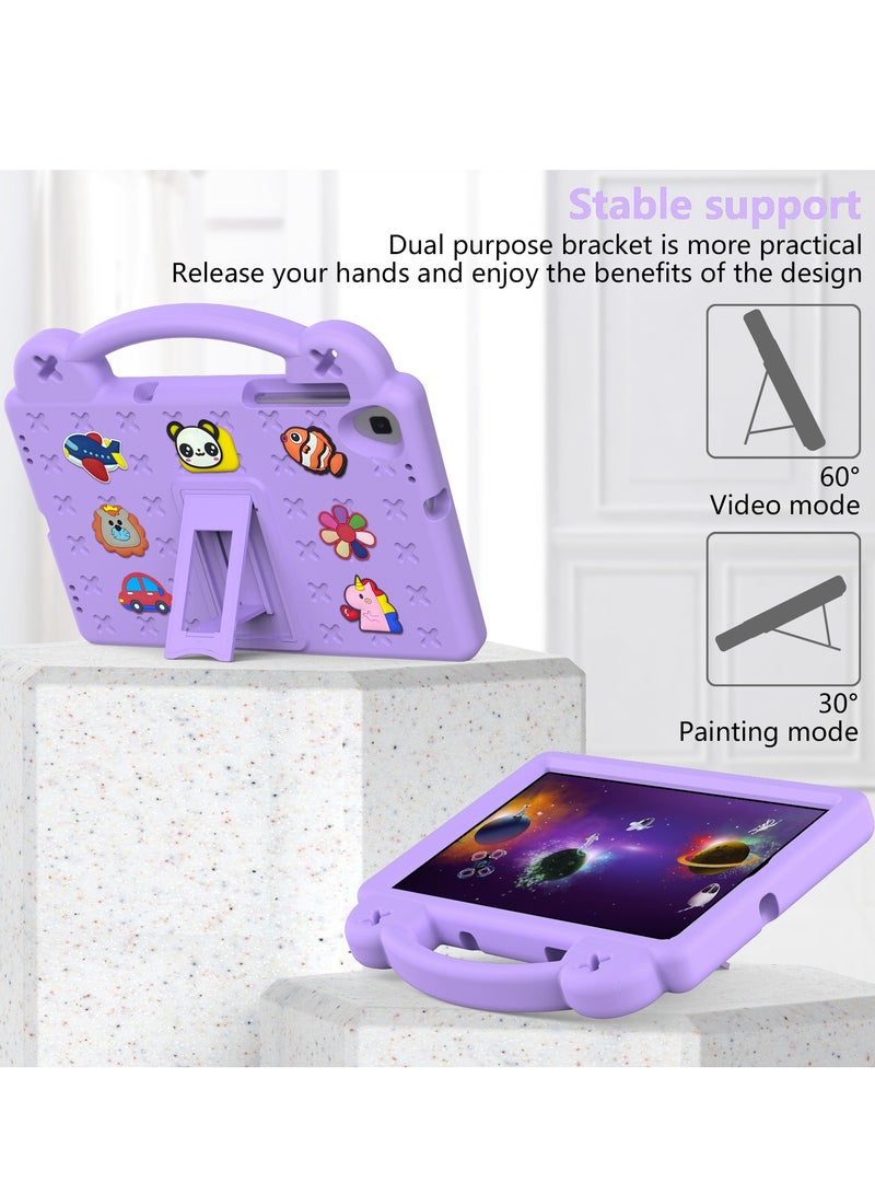 Child Protection Case for Lenovo Tab M10 Plus(2022), Heavy Duty EVA Foam Shockproof Case Child Protection Case with Stand - Image 3