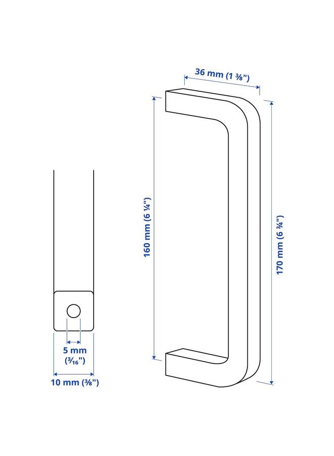 Zaboon Handle, 170 Mm - Image 3