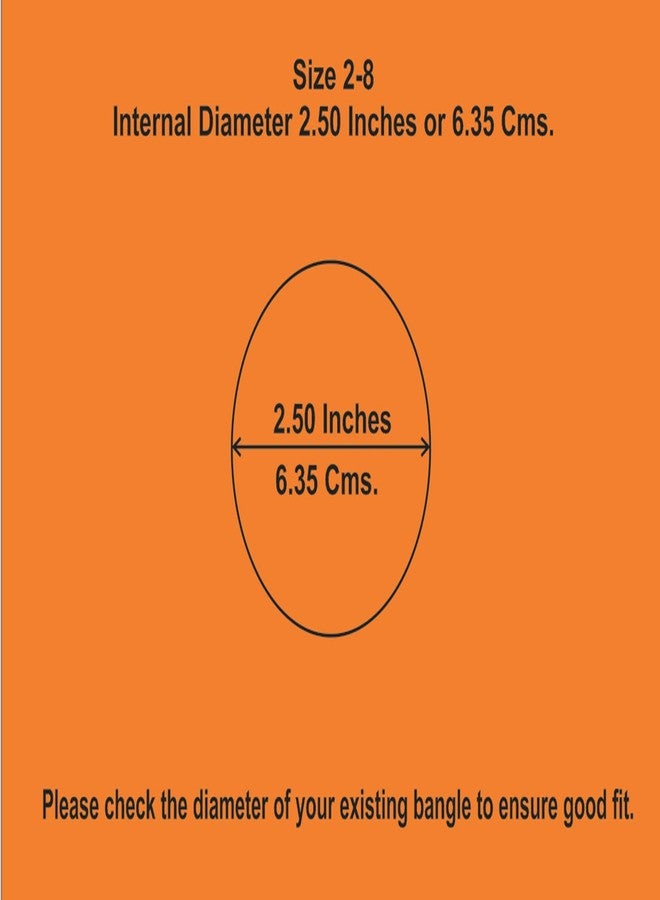 تتش ستون أساور أنيقة بتصميم عصري مستوحى من بوليوود الهندية، مصنوعة يدوياً بحواف مشذبة بدقة، مزينة بنقاط ذهبية صفراء اللون. طقم من 24 قطعة للنساء. - Image 4