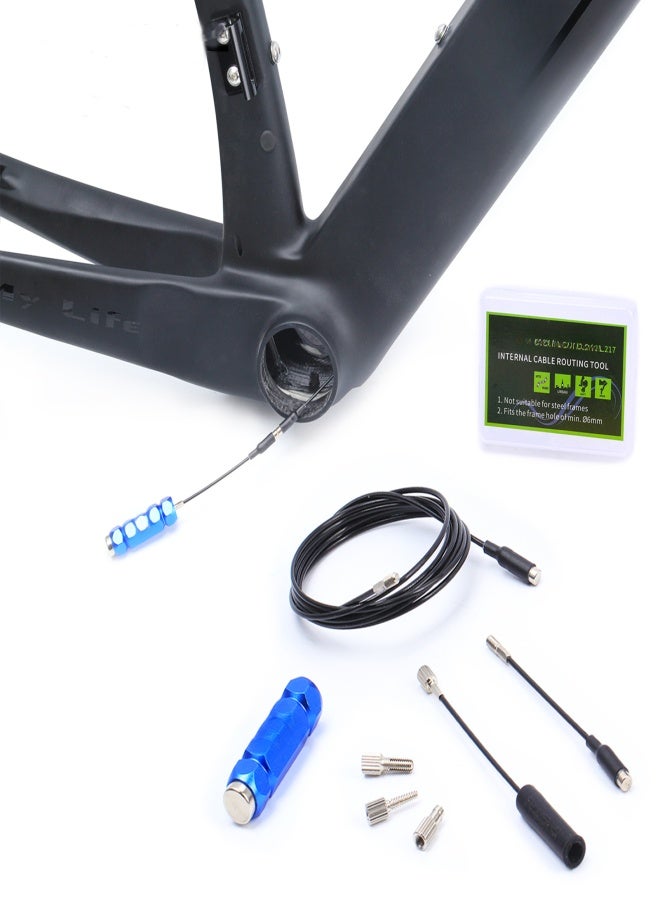 RISK Bike Internal Cable Routing Tool Steel Bike Replaceable Wire Shifter For Mountain Road Bike - Image 1