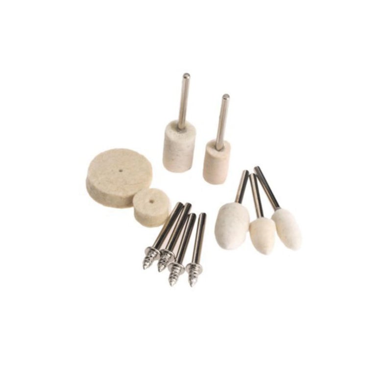 MAGICLULU 129pcs Wool Polishing Wheel Tool Set for Jade Fits Electric Tools Buffing Pad - Image 2