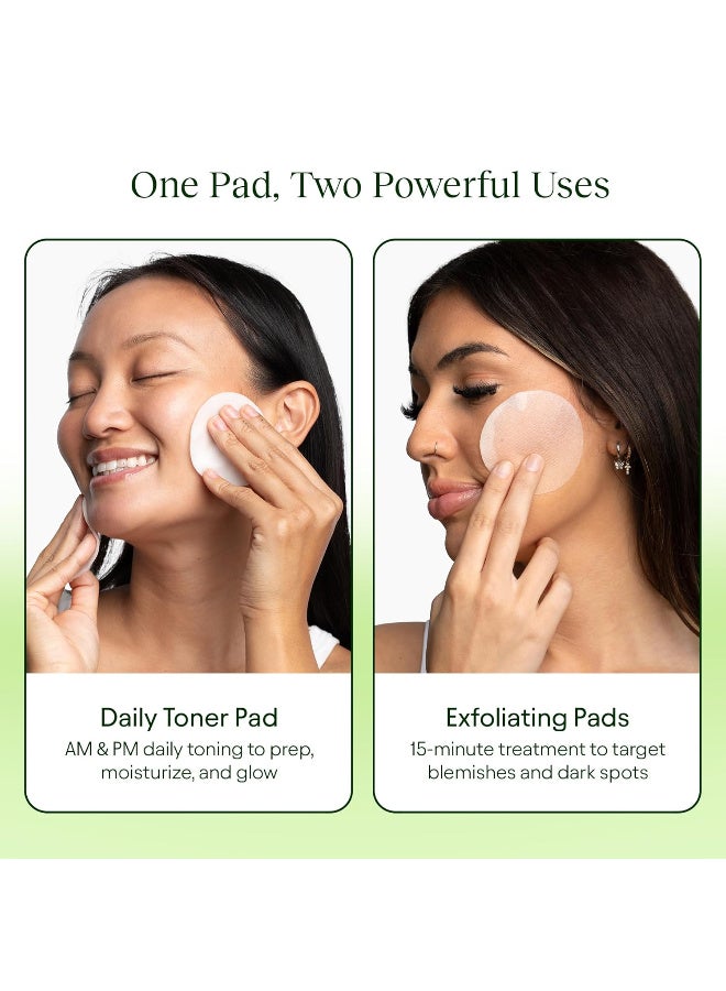 Jiyu Toning Polish Pads - Korean Skincare for Dark Spots, Wrinkles & Dull Skin - Hydrating Facial Treatment with Snail Mucin, Niacinamide, Peptides & Centella - 100 Count - Image 4
