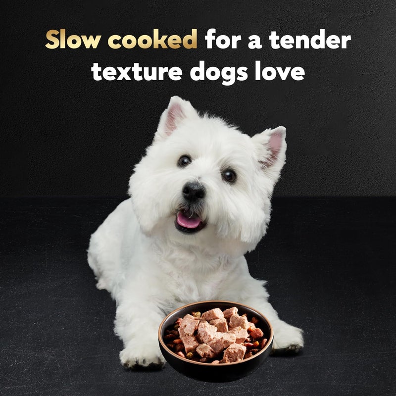 Cesar Wet Dog Food Classic Loaf in Sauce, Filet Mignon Flavor, Porterhouse Steak Flavor, Grilled Steak & Eggs Flavor, and Beef Flavor, 3.5 oz. Easy Peel Trays, Variety Pack, 60 Count - Image 3