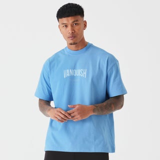 VQ European and American Hip Hop Style Short-sleeved Sports Fitness plus size T-shirt Mens Running Leisure Cotton Workout Clothes Tx35 light blue - pzsku/Z80F9383CC551AA602E6AZ/45/1746227995/c28bbab0-a742-4a1e-bfe6-d49630576653