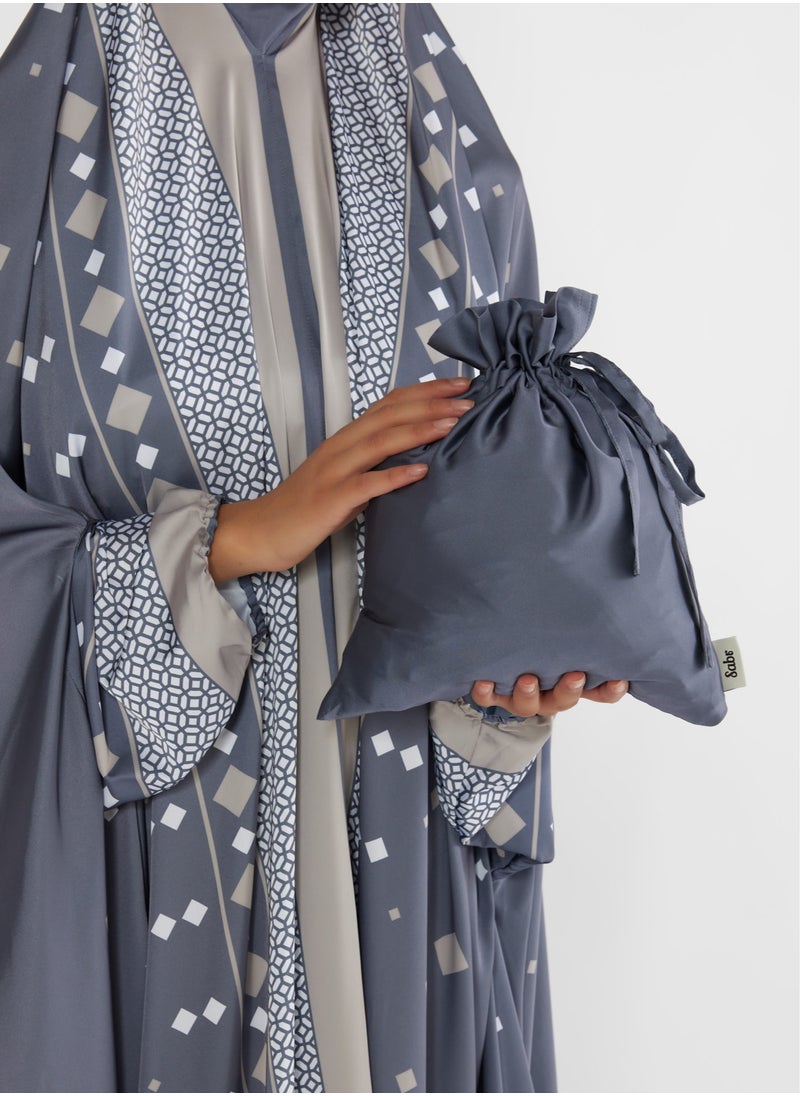 Sabr 'Abu Dhabi' Prayer Dress, Grey  - Image 3